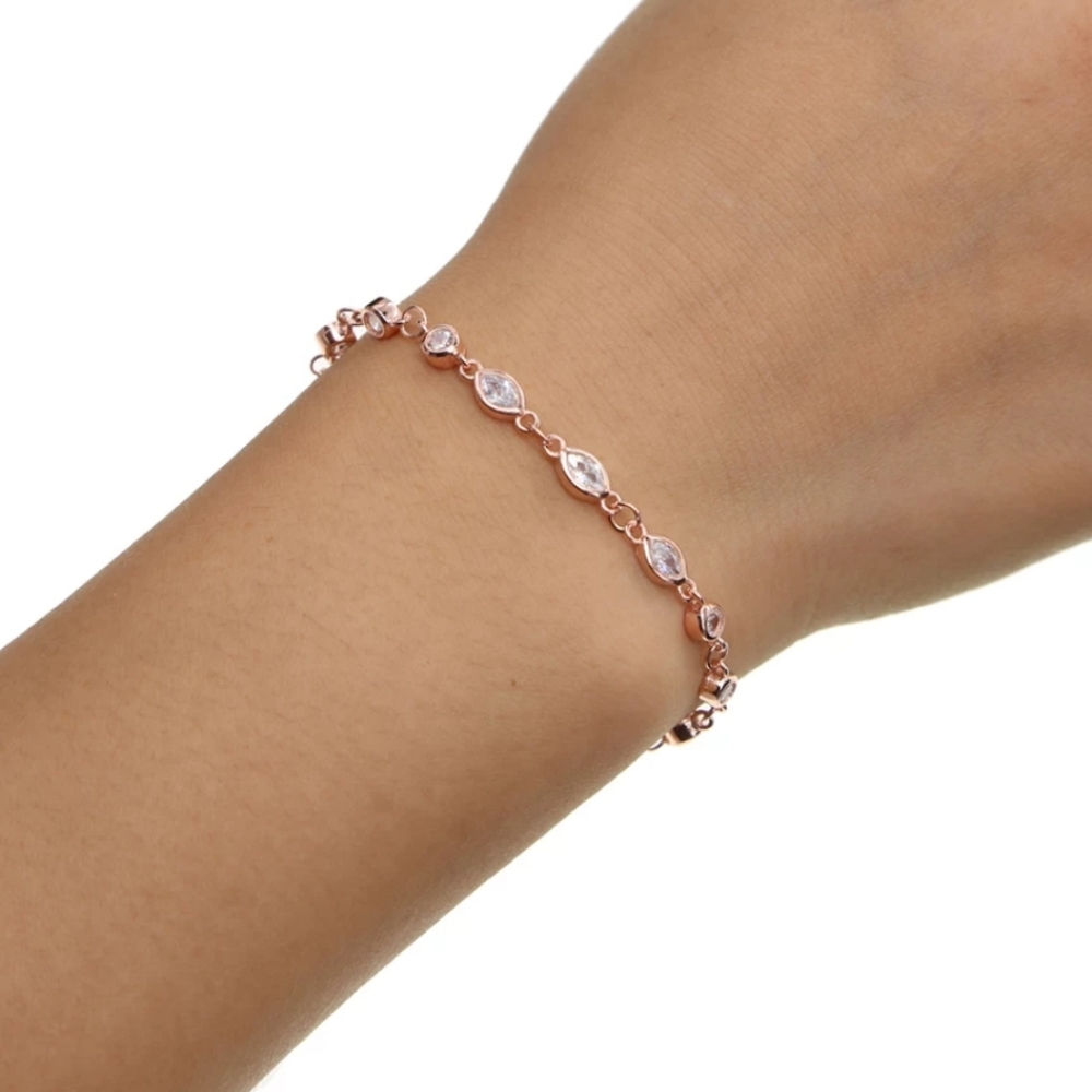 Rosegold diamond bracelet
